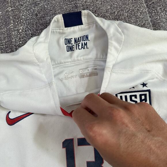 Women's Nike Dri Fit Team USA USWNT Alex Morgan Olympic World Cup Jersey Sz S - Picture 2 of 4